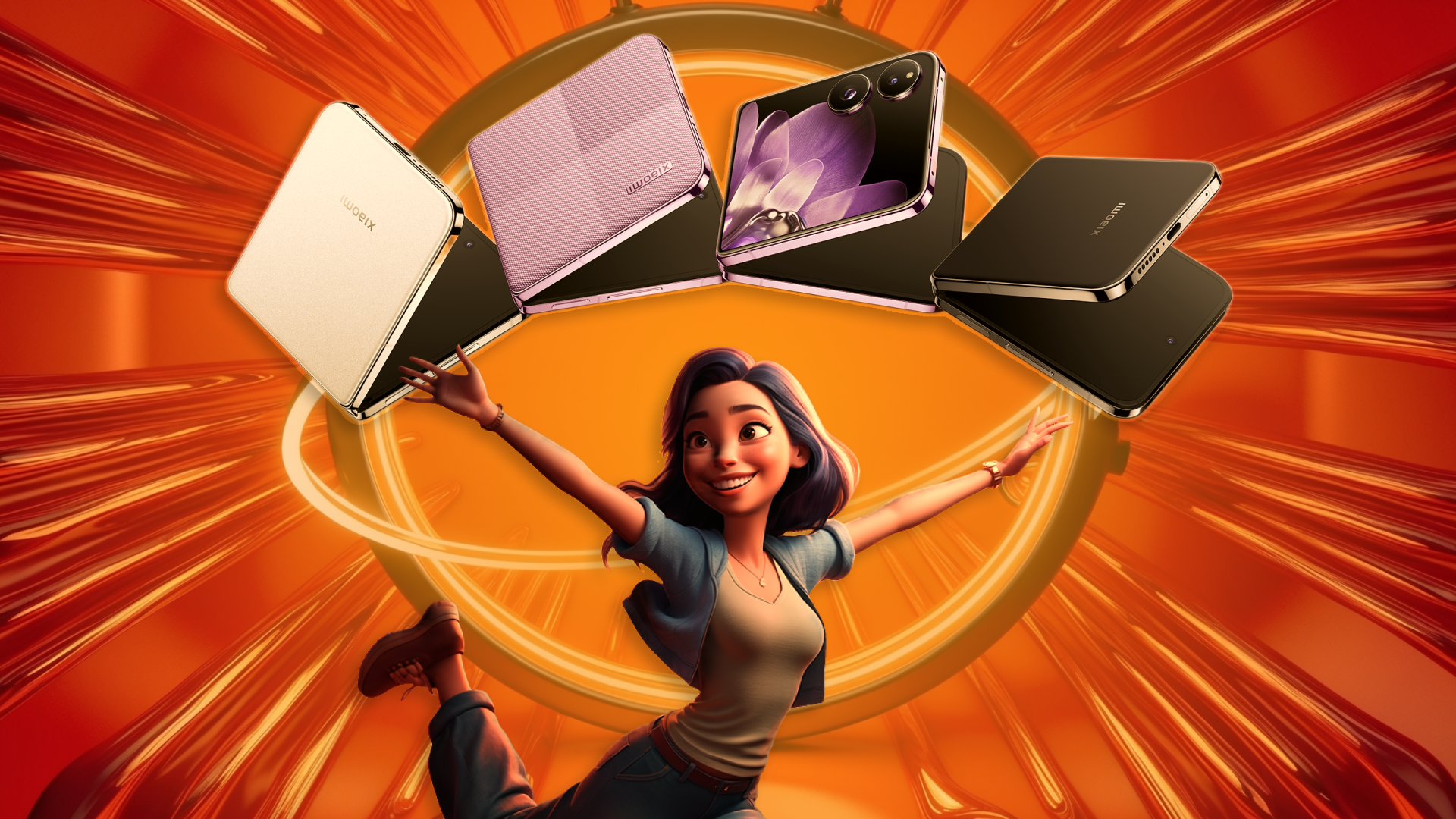 El pasado y el presente tuvieron un hijo: Xiaomi Mix Flip