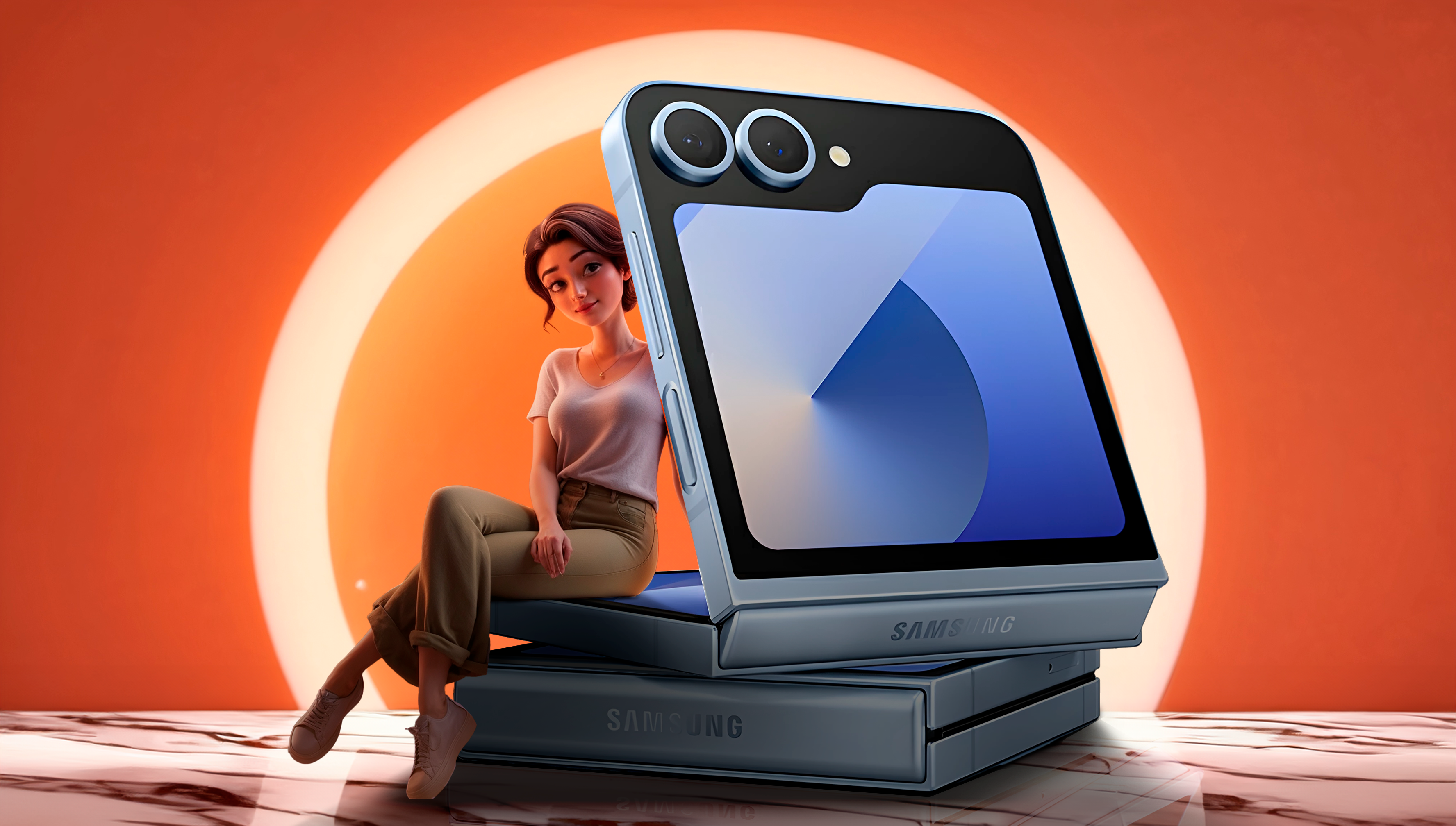 Samsung Galaxy Z Flip6, ¿de vuelta a 1990?