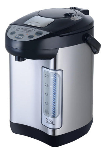 Brentwood Dispensador Eléctrico De Agua Caliente Gris - Negro
