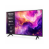 Vista frontal del Smart TV Hisense QD50R con imagen de un valle montañoso verde