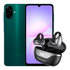 Combo Samsung Galaxy A07 4GB 128GB Verde + Kieslect Earbuds Open Negro