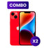 Combo 2 Apple iPhone 14 Reacondicionado