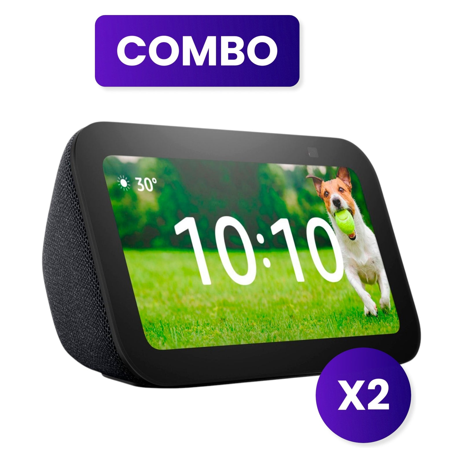 Combo Amazon Echo Show 5 (3a Generación) con Alexa 2pz