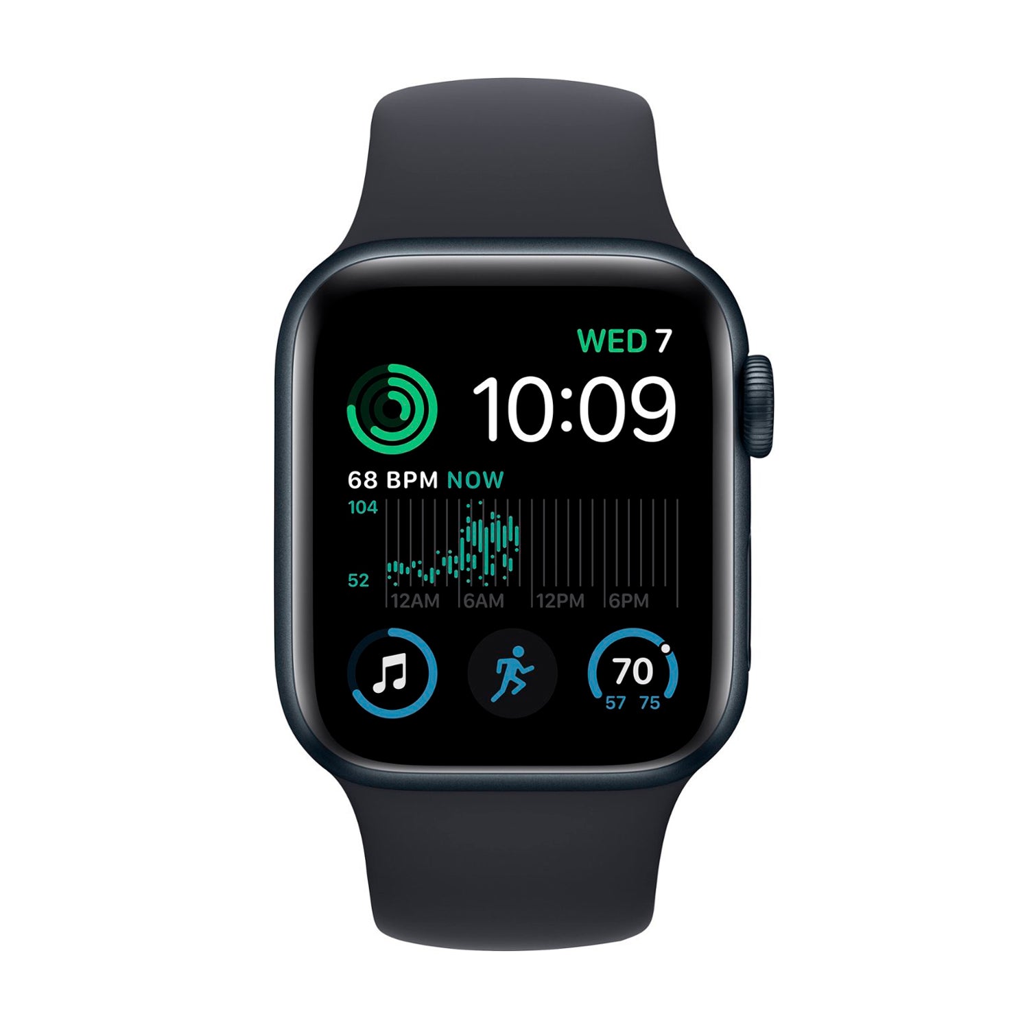 COMBO APPLE WATCH SE 2 40MM (MXE73) ALUMINIO NEGRO S/M NEGRO RFB + APPLE IPHONE 13 256GB NEGRO PSIM RFB + APPLE ADAPTADOR DE CORRIENTE USB-C 20W (A2305)