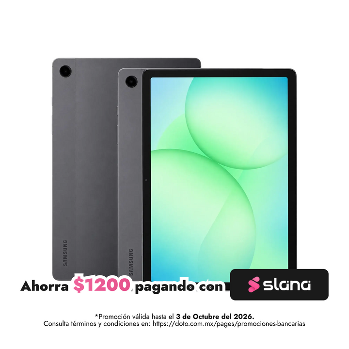 Combo 2 Samsung Galaxy Tab A11 X133 8.7" – 4GB RAM, 64GB Wi-Fi, Gris (2 Piezas)