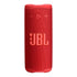 Bocina JBL Grip color rojo con diseño cilíndrico y controles integrados, disponible en doto.com.mx