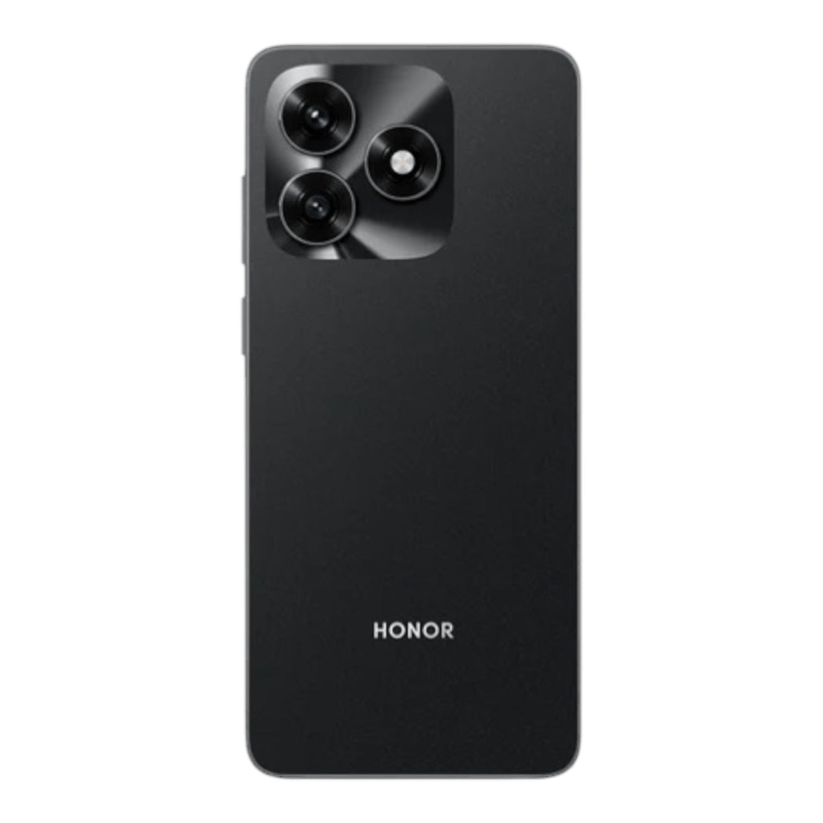 Smartphone Honor X5c Plus de doto.com.mx en color negro con módulo de cámara triple y acabado elegante