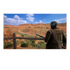 Cazador con rifle observando un paisaje desértico en el videojuego Hunting Simulator 2 de doto.com.mx