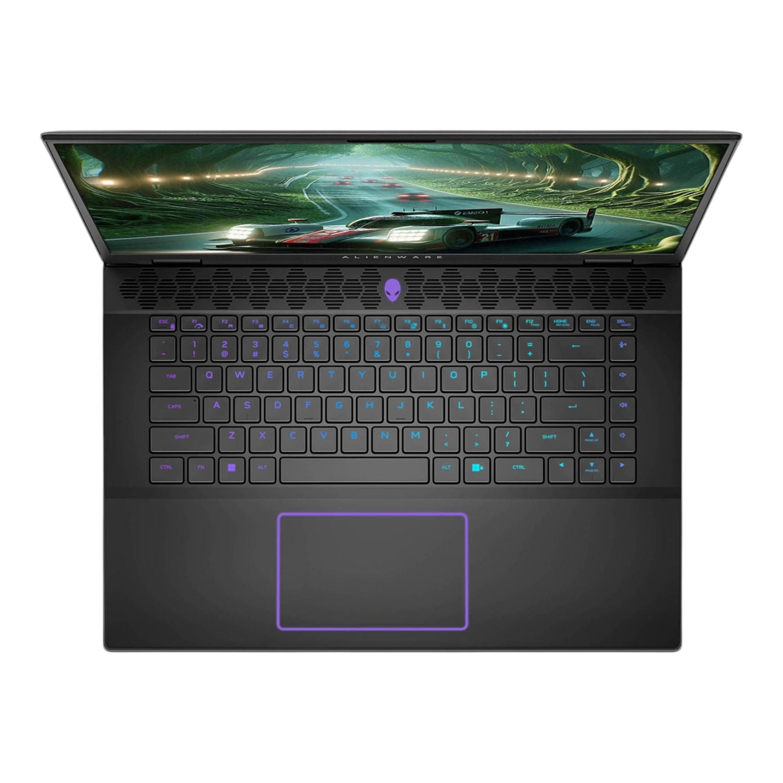 Laptop gaming doto.com.mx Alienware M16 R2 con teclado retroiluminado RGB y pantalla QHD+ de 16 pulgadas