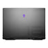 Laptop gamer doto.com.mx Alienware M16 R2 gris con chasis de magnesio y logo iluminado en la tapa superior