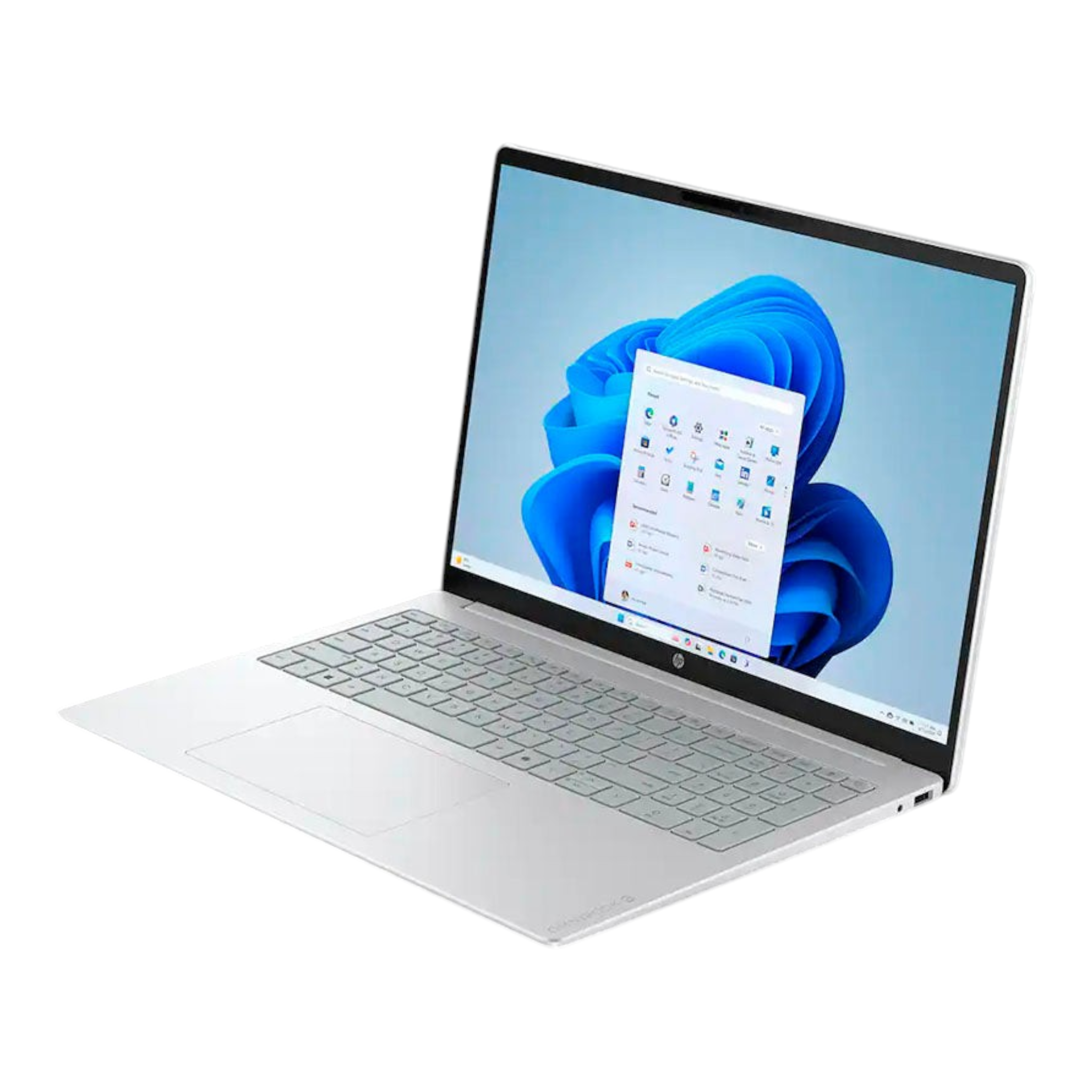 Laptop doto.com.mx HP OmniBook 3 de 16 pulgadas con pantalla táctil 2K, color plata y sistema Windows 11