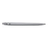 Perfil lateral de Apple MacBook Air M1 reacondicionada en color gris espacial disponible en doto.com.mx