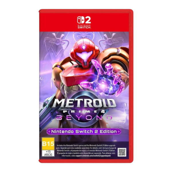Portada del videojuego Metroid Prime 4 Beyond para Nintendo Switch en doto.com.mx con Samus Aran en primer plano
