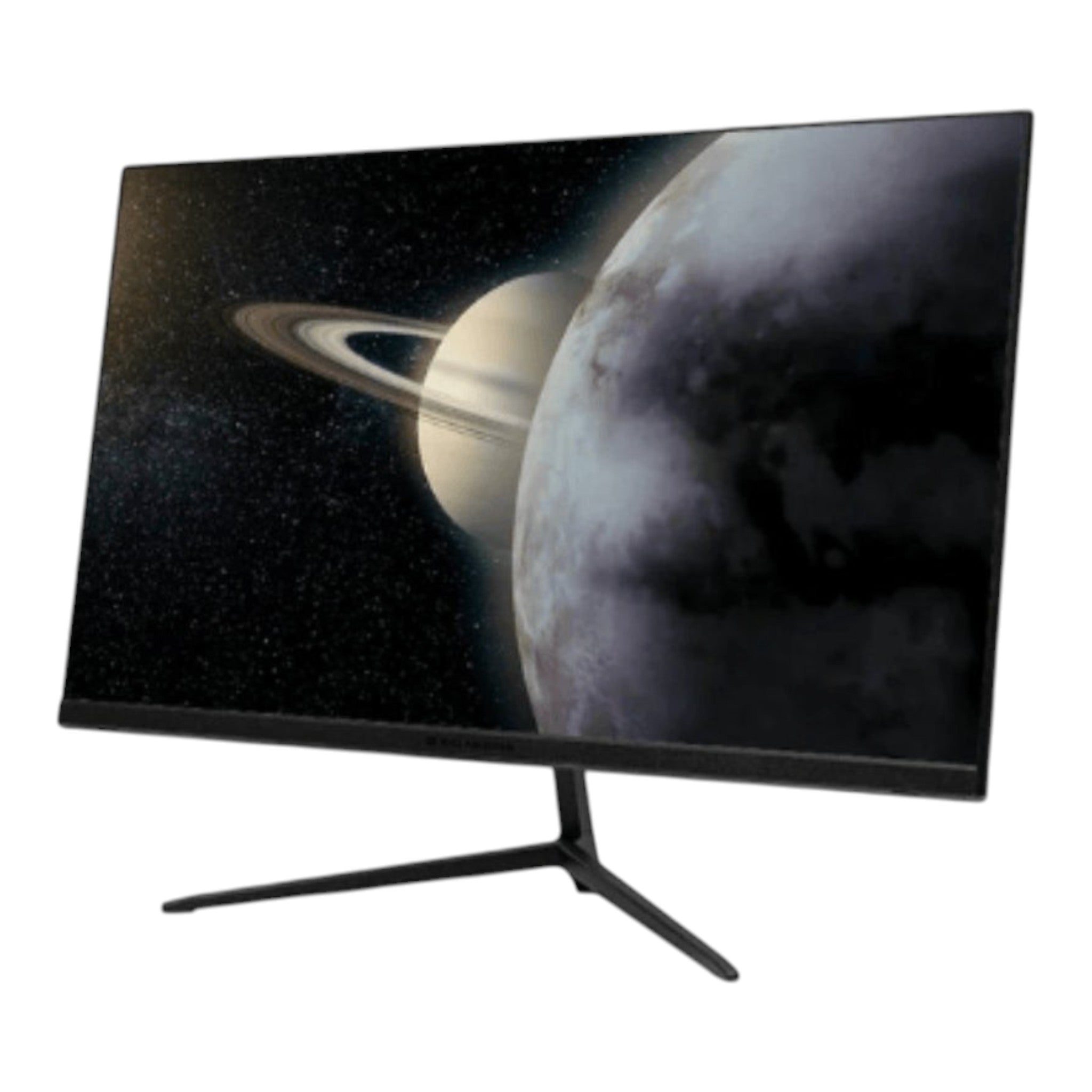 Monitor gamer doto.com.mx Balam Rush Titan de 23.8 pulgadas LED FHD 180Hz con diseño negro y base de tres patas