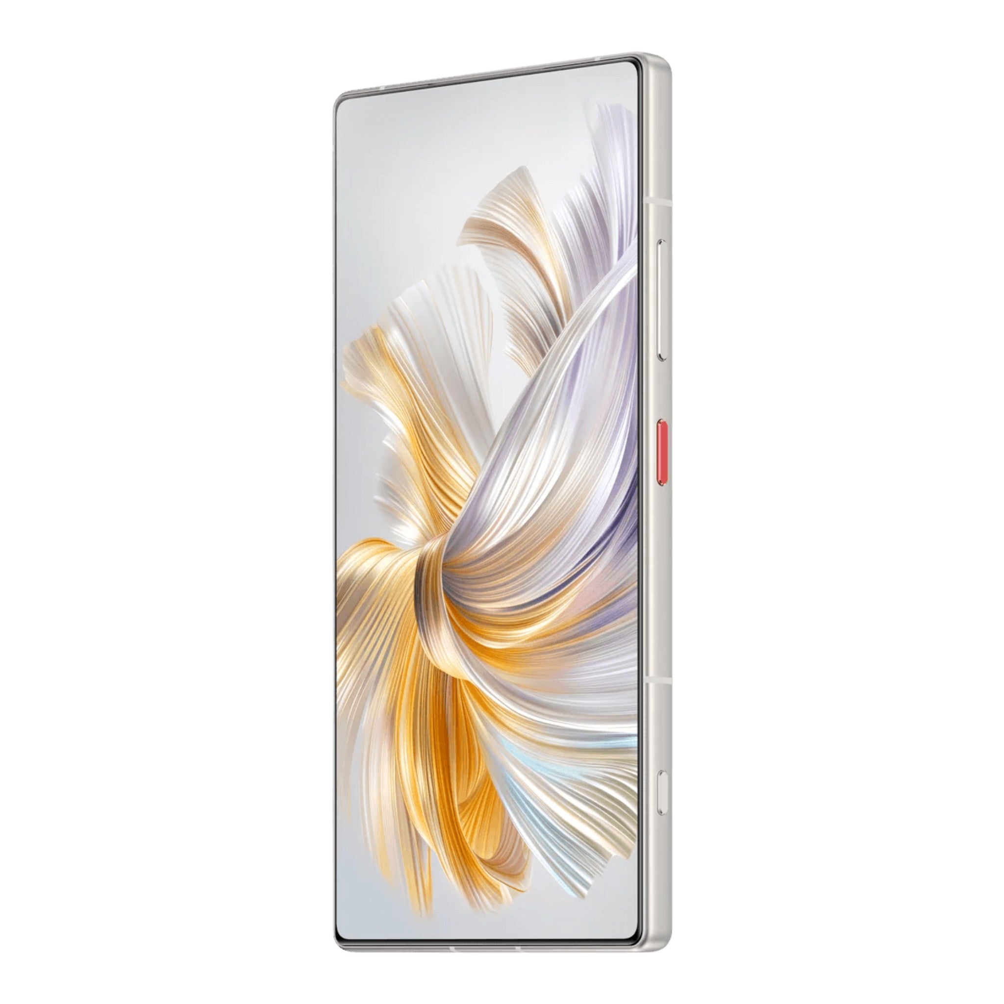 Smartphone doto.com.mx Nubia Z70 Ultra 5G color plata con pantalla AMOLED de 6.85 pulgadas y diseño sin notch.