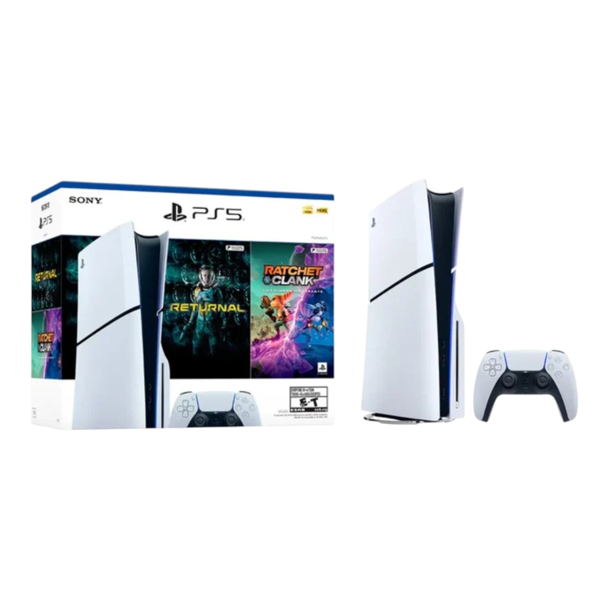 Consola doto.com.mx PlayStation 5 Slim 1TB con mando DualSense y caja de bundle de juegos