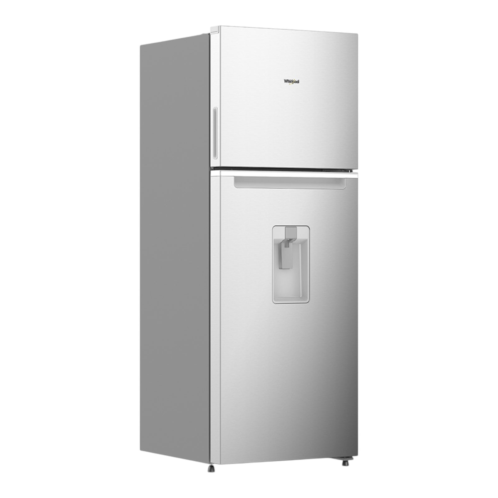 Refrigerador Whirlpool doto.com.mx WT1333A color acero inoxidable con dispensador de agua y diseño moderno