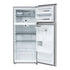 Refrigerador Whirlpool Top Mount de 16.5 pies cúbicos dúo tono con puertas abiertas, disponible en doto.com.mx