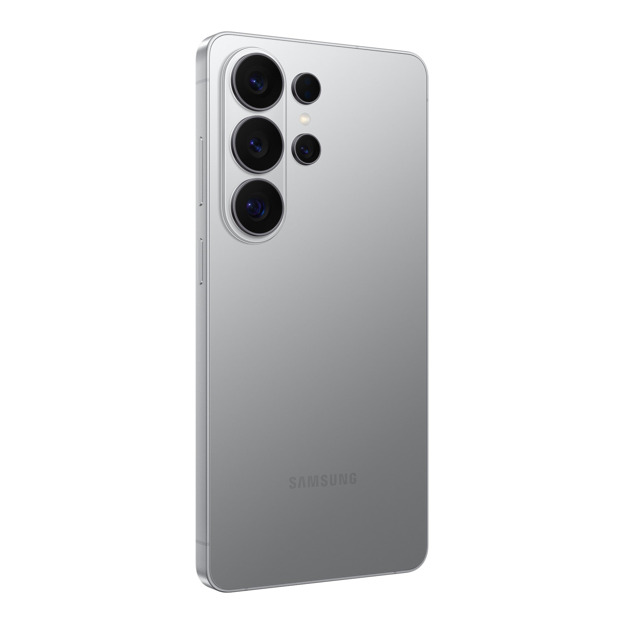 Smartphone Samsung Galaxy S26 Ultra color plata de doto.com.mx con sistema de cámaras profesional y diseño elegante