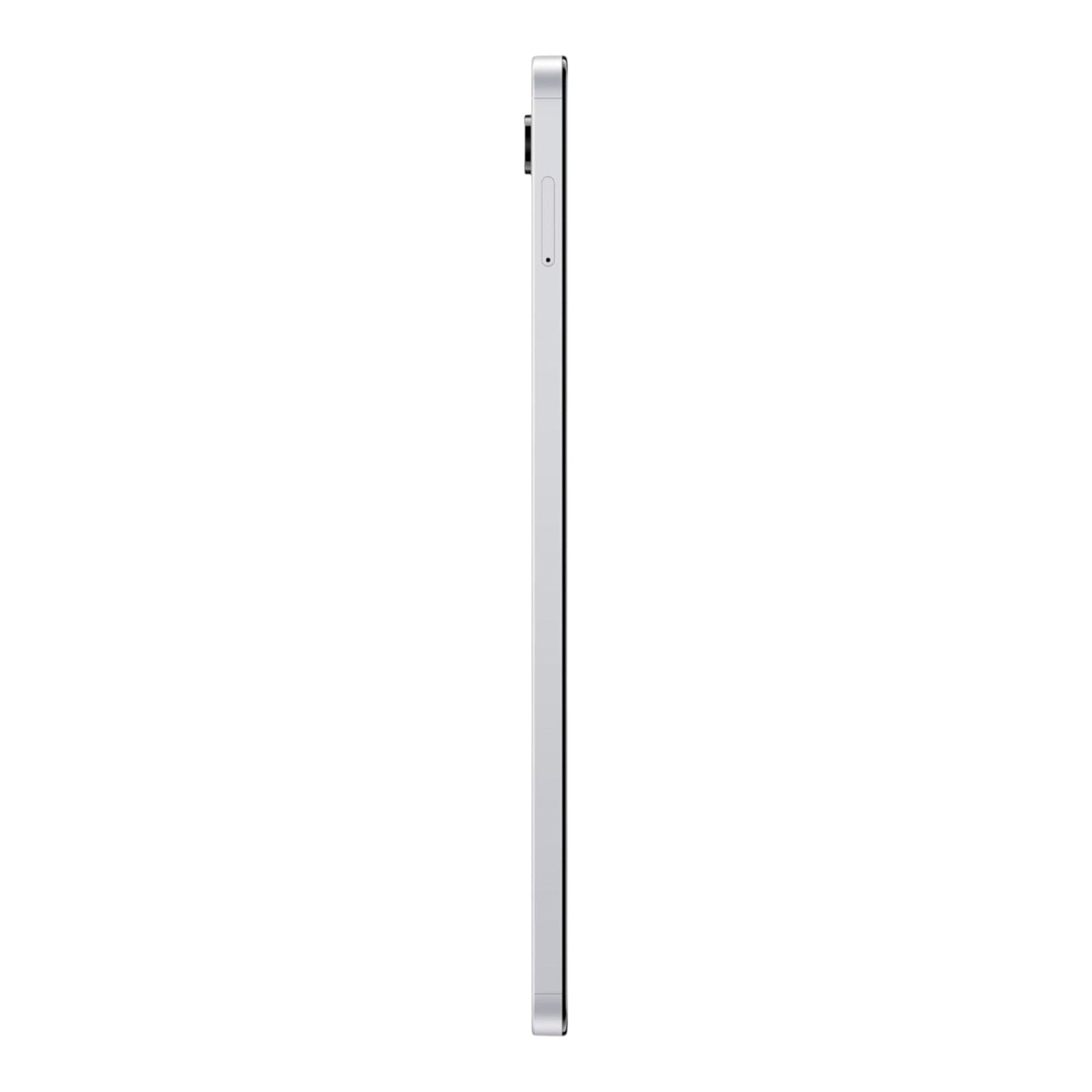 Perfil lateral de la tablet Samsung Galaxy Tab A11 de doto.com.mx con diseño delgado y acabado metálico