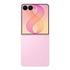 Smartphone plegable Samsung Galaxy Z Flip8 color rosa con pantalla exterior y doble cámara, disponible en doto.com.mx