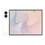 Smartphone plegable Samsung Galaxy Z Fold8 color blanco de doto.com.mx con pantalla interior abierta y cámaras traseras