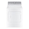Secadora de gas doto.com.mx de carga superior en color blanco con panel de control superior y múltiples ciclos