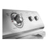 Panel de control de secadora a gas doto.com.mx Maytag de 19kg con perillas de ciclos y temperatura en color blanco