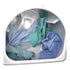 Interior del tambor de secadora doto.com.mx Maytag de 19kg con ropa de colores en proceso de secado