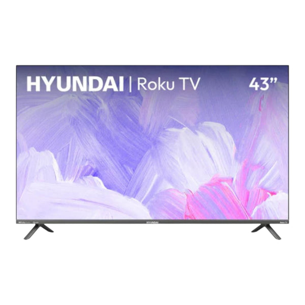 Smart TV doto.com.mx Hyundai QLED FHD de 43 pulgadas con sistema Roku TV integrado y diseño de pantalla sin bordes