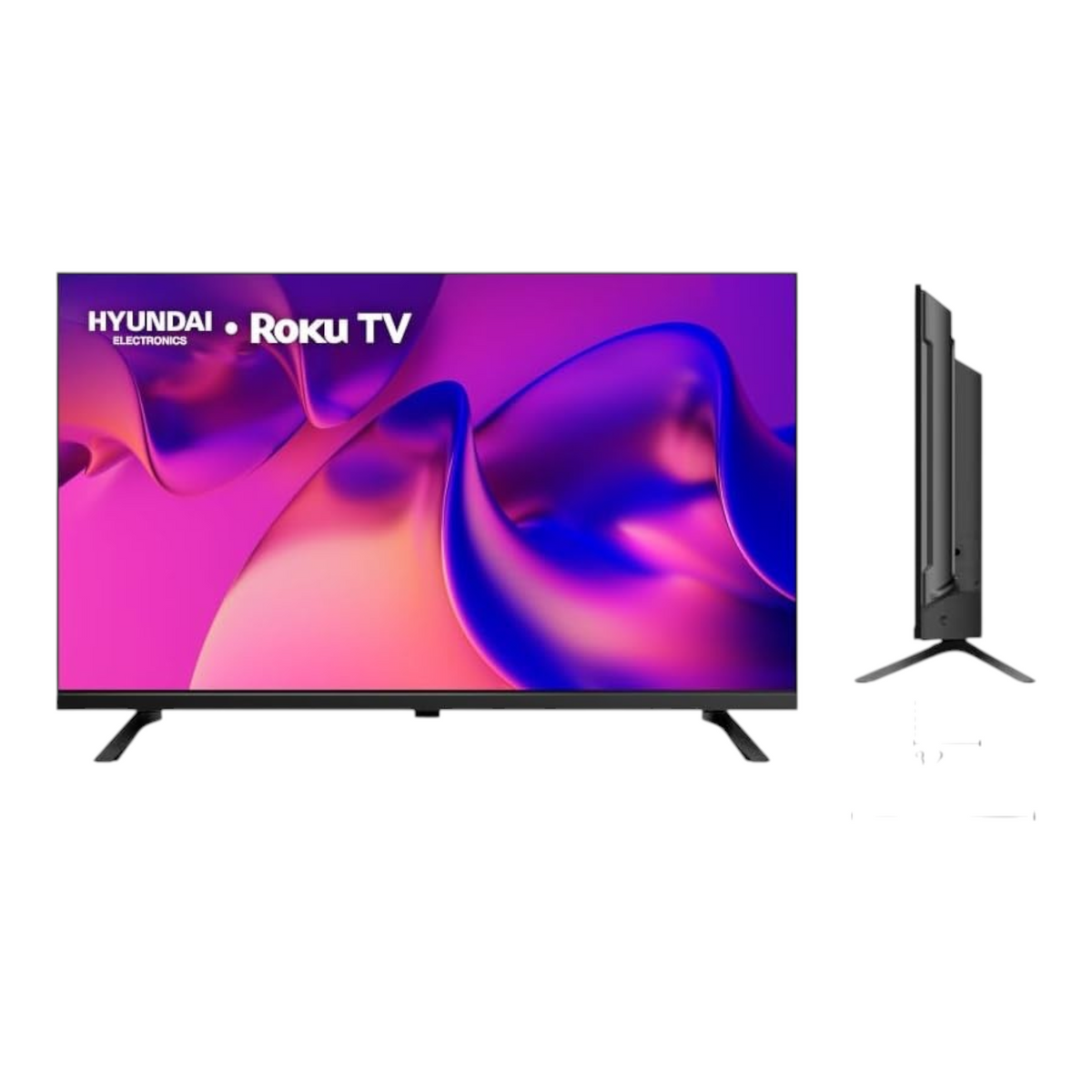 Smart TV Hyundai HD Roku TV de 32 pulgadas con pantalla brillante y diseño delgado disponible en doto.com.mx