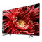 Smart TV Sony 55 pulgadas 4K LED de doto.com.mx mostrando una flor roja vibrante en pantalla con diseño elegante