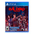 Portada del videojuego Evil Dead: The Game para PS4 de doto.com.mx con personajes icónicos y estética de terror.