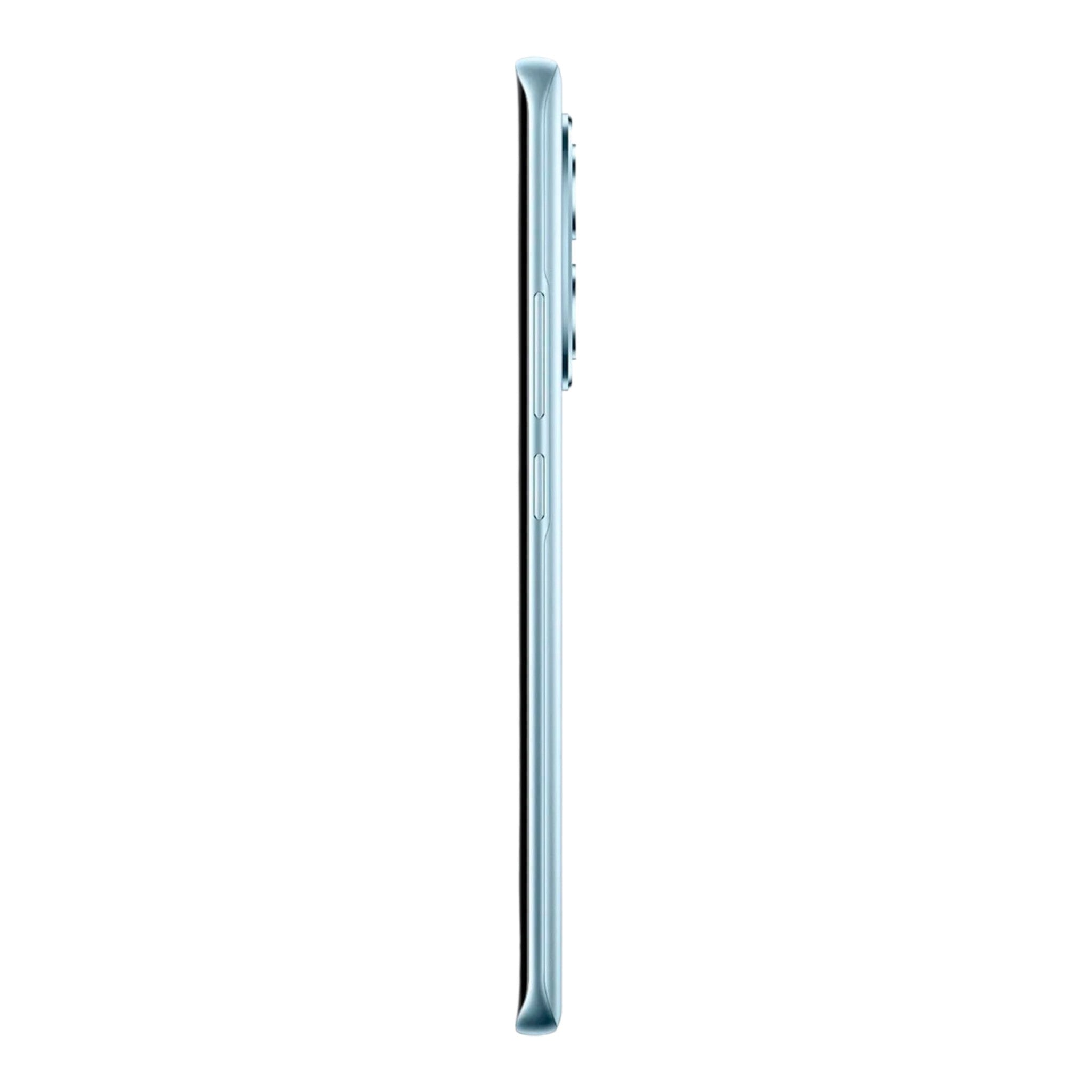 Vista lateral del smartphone doto.com.mx Xiaomi Redmi Note 15 en color azul con diseño fino y elegante