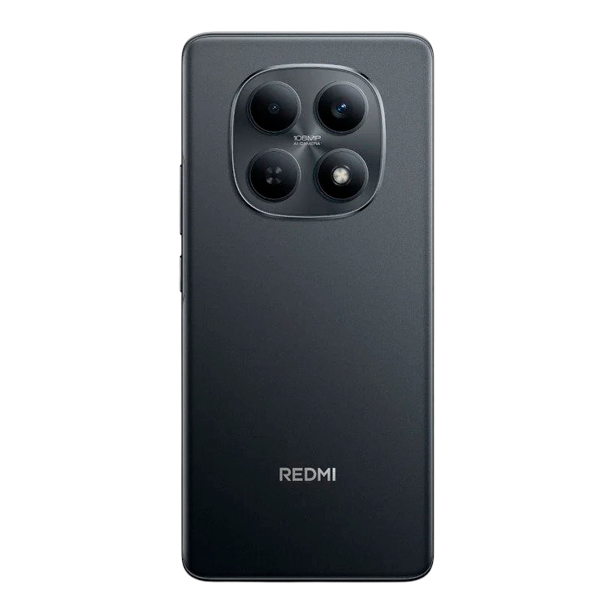 Smartphone Xiaomi Redmi Note 15 de doto.com.mx en color negro con diseño de cámara axisimétrico y acabado elegante