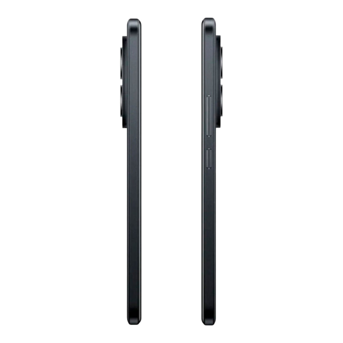 Vista lateral del smartphone Xiaomi Redmi Note 15 Pro 4G en color negro disponible en doto.com.mx