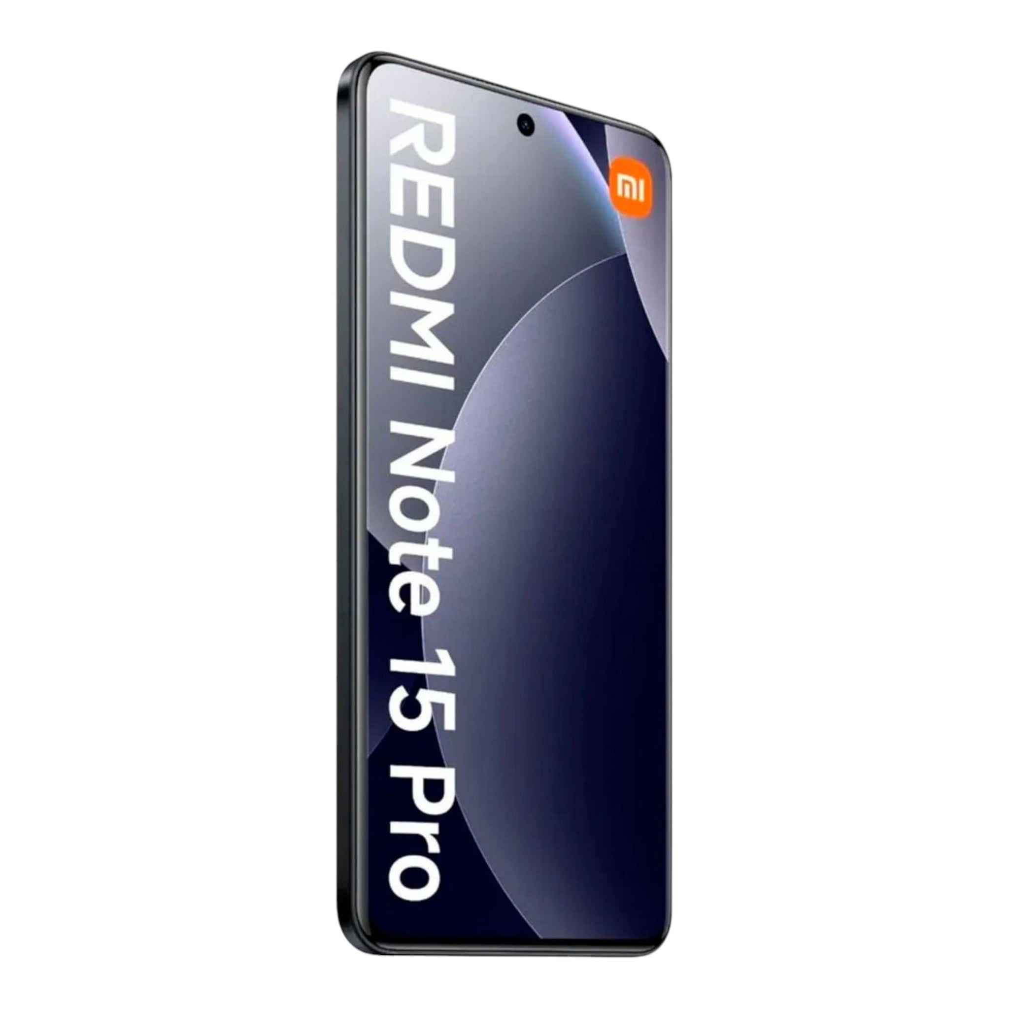 Smartphone Xiaomi Redmi Note 15 Pro 4G de doto.com.mx con pantalla AMOLED de 120Hz y diseño elegante en color negro.