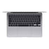 Vista superior del teclado en español de la laptop Apple MacBook Air M1 gris espacial de doto.com.mx
