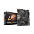 Tarjeta madre Gigabyte H610M K DDR4 Micro ATX en perspectiva junto a su caja negra