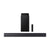 Barra de sonido Samsung HW-B450F con subwoofer inalámbrico y control remoto en color negro