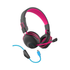 Vista lateral de los JLab JBuddies Studio 2 con botones de control y puerto USB-C