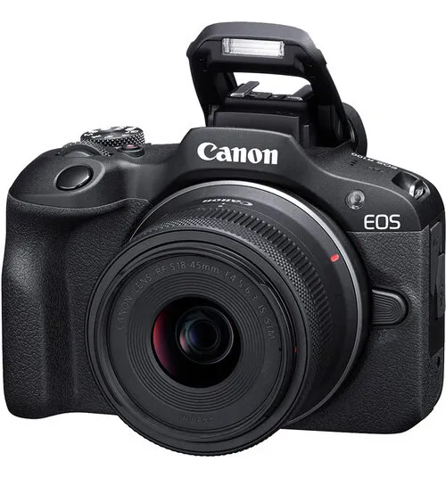 Cámara Canon Mirrorless Eos R100 Rf-s 18-45mm