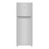 Refrigerador Whirlpool Top Mount WT1331D de acero inoxidable con dispensador de agua y parrillas de cristal templado.